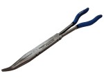 A pair of Faithfull pliers with hardened steel jaws and insulated handles, for gripping and bending work.