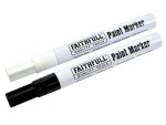 A tin of Faithfull protective metal paint in black for long-lasting rust protection on ferrous metal surfaces.,