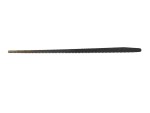 A saw with a hardened blade and a comfortable handle, for cutting timber, metal, or masonry.