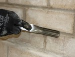 A Faithfull hand tool with a metal working end and an ergonomic handle, designed for general construction and maintenance tasks.