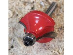 A Faithfull plunge router with a fine depth adjuster and a guide fence, for cutting grooves, rebates, and profiles in timber.