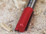 A Faithfull plunge router with a fine depth adjuster and a guide fence, for cutting grooves, rebates, and profiles in timber.