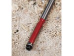 A Faithfull plunge router with a fine depth adjuster and a guide fence, for cutting grooves, rebates, and profiles in timber.