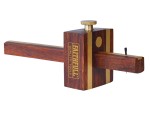 A marking tool with a hardened scribing tip or pencil lead, used for accurately marking cut lines on timber, metal, and masonry.