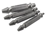 A steel screw with a threaded shaft and sharp point, for general-purpose fastening applications.