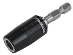 A steel screw with a threaded shaft and sharp point, for general-purpose fastening applications.
