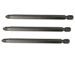 A Faithfull Pozi screwdriver with a comfort-grip handle and a hardened steel tip, for general assembly and fastening work.