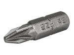 A Faithfull Pozi screwdriver with a comfort-grip handle and a hardened steel tip, for general assembly and fastening work.