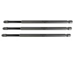 A Faithfull impact-rated screwdriver bit with a hex shank and torsion zone for use in impact drivers.,