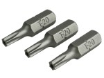 A Faithfull multi-tip screwdriver with a comfort-grip handle and a hardened steel tip, for general assembly and fastening work.