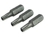 A Faithfull multi-tip screwdriver with a comfort-grip handle and a hardened steel tip, for general assembly and fastening work.