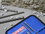 A set of 10 Faithfull screwdrivers with colour-coded handles covering a range of flathead and Phillips sizes.,
