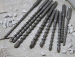 A set of 10 Faithfull screwdrivers with colour-coded handles covering a range of flathead and Phillips sizes.,
