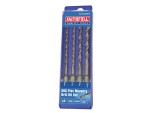 A set of 4 Faithfull screwdrivers with colour-coded handles covering a range of flathead and Phillips sizes.,