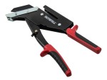A cutting knife with a steel blade and an ergonomic handle, for general site and workshop use.