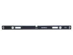 A Faithfull 120cm spirit level with an extruded aluminium body and accurate vials, for checking horizontal and vertical alignment.