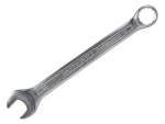 A Faithfull combination spanner with an open-ended jaw at one end and a ring spanner at the other, in chrome vanadium steel.