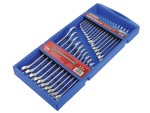 A Faithfull spanner or wrench in chrome vanadium steel, for tightening and loosening nuts and bolts.