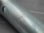 A Faithfull spanner or wrench in chrome vanadium steel, for tightening and loosening nuts and bolts.