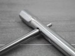 A Faithfull spanner or wrench in chrome vanadium steel, for tightening and loosening nuts and bolts.