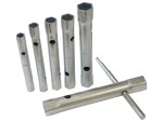A Faithfull spanner or wrench in chrome vanadium steel, for tightening and loosening nuts and bolts.