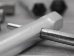 A Faithfull spanner or wrench in chrome vanadium steel, for tightening and loosening nuts and bolts.