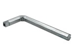 A Faithfull spanner or wrench in chrome vanadium steel, for tightening and loosening nuts and bolts.