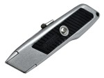 A Faithfull retractable tape measure with a blade, a rubberised case, and a belt clip, for general site measurement.