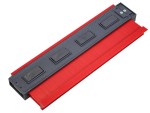 A Faithfull needle file with a hardened steel abrasive surface and a turned wooden or synthetic handle, for shaping and deburring metal.