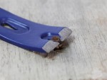 A Faithfull hand tool with a metal working end and an ergonomic handle, designed for general construction and maintenance tasks.