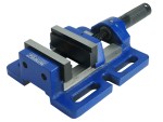 A Faithfull clamp with an adjustable jaw and a screw-tightening mechanism, for holding workpieces in position during cutting, drilling, or bonding.