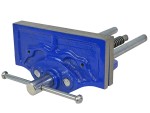 A Faithfull clamp with an adjustable jaw and a screw-tightening mechanism, for holding workpieces in position during cutting, drilling, or bonding.
