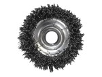 A brush with natural or synthetic bristles and an ergonomic handle, for applying coatings or cleaning surfaces.