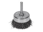 A brush with natural or synthetic bristles and an ergonomic handle, for applying coatings or cleaning surfaces.