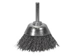 A brush with natural or synthetic bristles and an ergonomic handle, for applying coatings or cleaning surfaces.