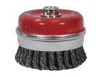 A brush with natural or synthetic bristles and an ergonomic handle, for applying coatings or cleaning surfaces.