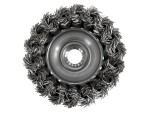 A brush with natural or synthetic bristles and an ergonomic handle, for applying coatings or cleaning surfaces.