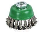 A brush with natural or synthetic bristles and an ergonomic handle, for applying coatings or cleaning surfaces.
