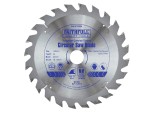 A Faithfull cordless circular saw with a motor, an adjustable bevel plate, and a blade guard, for ripping and cross-cutting timber.