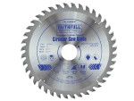 A Faithfull cordless circular saw with a motor, an adjustable bevel plate, and a blade guard, for ripping and cross-cutting timber.