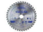 A Faithfull cordless circular saw with a motor, an adjustable bevel plate, and a blade guard, for ripping and cross-cutting timber.