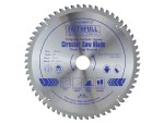 A Faithfull cordless circular saw with a motor, an adjustable bevel plate, and a blade guard, for ripping and cross-cutting timber.