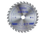 A Faithfull cordless circular saw with a motor, an adjustable bevel plate, and a blade guard, for ripping and cross-cutting timber.