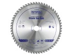A Faithfull cordless circular saw with a motor, an adjustable bevel plate, and a blade guard, for ripping and cross-cutting timber.