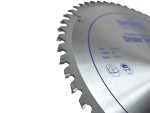 A Faithfull cordless circular saw with a motor, an adjustable bevel plate, and a blade guard, for ripping and cross-cutting timber.