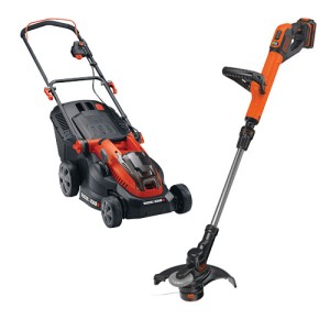 Cordless Lawn Mower and Cordless Strimmer