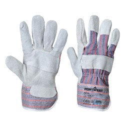 A product photo of Portwest Leather Rigger Gloves