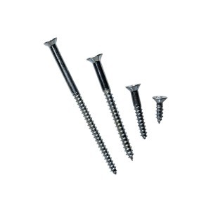 Selection of different sized screws