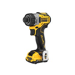 A picture displaying a dewalt electric screwdriver