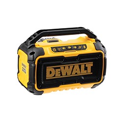 A picture displaying a dewalt site radio